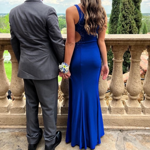 Royal blue prom dress
﻿So Sweet Boutique (brand)
﻿Message me for negotiation! - Picture 2 of 5